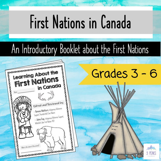 Indigenous People in Canada Booklet - National Indigenous Peoples Day Activity