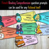 French Reading Comprehension Prompts - Reader's Response - Activity
