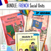 BUNDLE: NEW Alberta FRENCH Grade 3 Social Studies - All Units