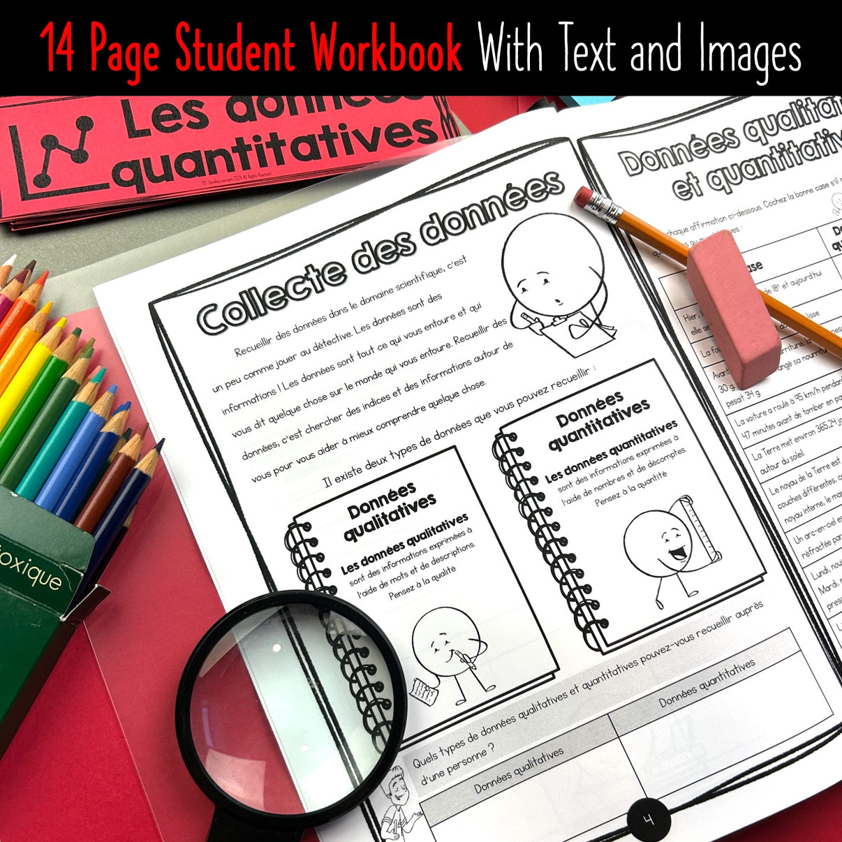 Grade 4 FRENCH Science Alberta - Scientific Method Unit Student Workbo ...