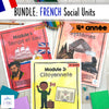 BUNDLE: NEW Alberta FRENCH Grade 4 Social Studies - All Units