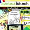 NEW Alberta Grade 5 FRENCH Social Studies - Citoyenneté - Teaching Slides + Workbook