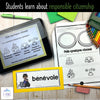 NEW Alberta Grade 5 FRENCH Social Studies - Citoyenneté - Teaching Slides + Workbook