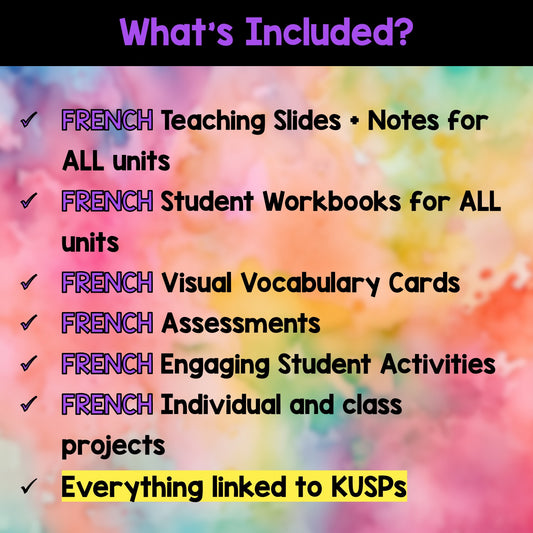 BUNDLE: NEW Alberta FRENCH Grade 6 Social Studies - All Units