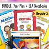 BUNDLE: Grade 2 Year Plans + Language Arts Notebooks - Alberta Aligned!