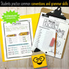 BUNDLE: Grade 2 ELA Companion Pages Bundle | Reading, Writing & Grammar Worksheets | Alberta-Aligned.