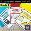 BUNDLE: Grade 2 ELA Companion Pages Bundle | Reading, Writing & Grammar Worksheets | Alberta-Aligned.