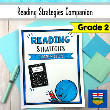 Grade 2 Reading Strategies Companion Pages | Alberta-Aligned ELA Worksheets