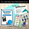 Grade 2 Reading Strategies Companion Pages | Alberta-Aligned ELA Worksheets
