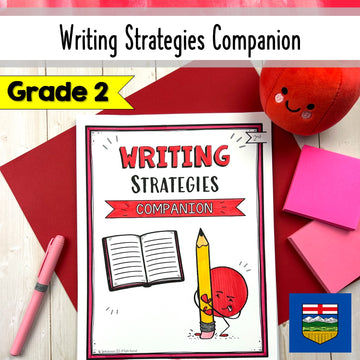 Grade 2 Writing Strategies Companion Pages | Alberta-Aligned Writing Worksheets