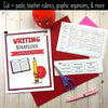 Grade 2 Writing Strategies Companion Pages | Alberta-Aligned Writing Worksheets
