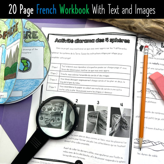 Grade 2 Science Alberta FRENCH: Systèmes de la Terre - Earth Systems Unit
