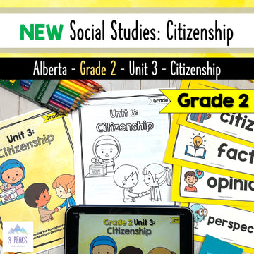 NEW Alberta Grade 2 Social Studies - Citizenship - Unit 3
