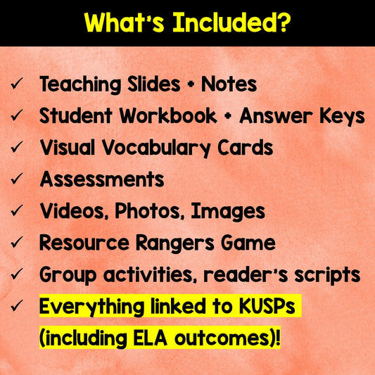 NEW Alberta Grade 2 Social Studies - Systems - Unit 2