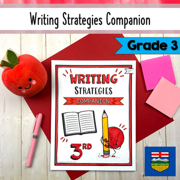 Grade 3 Writing Strategies Companion Pages | Alberta-Aligned Writing Worksheets