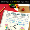 Grade 3 Alberta Math French - Les angles - Angles Unit - Math Notebook