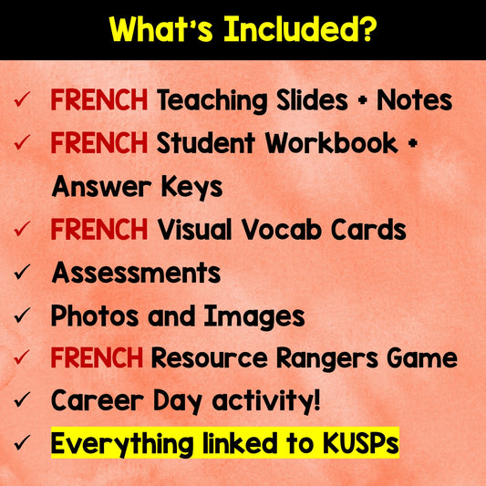 NEW Alberta Grade 3 Social Studies FRENCH - Systèmes/Systems - Unit 2