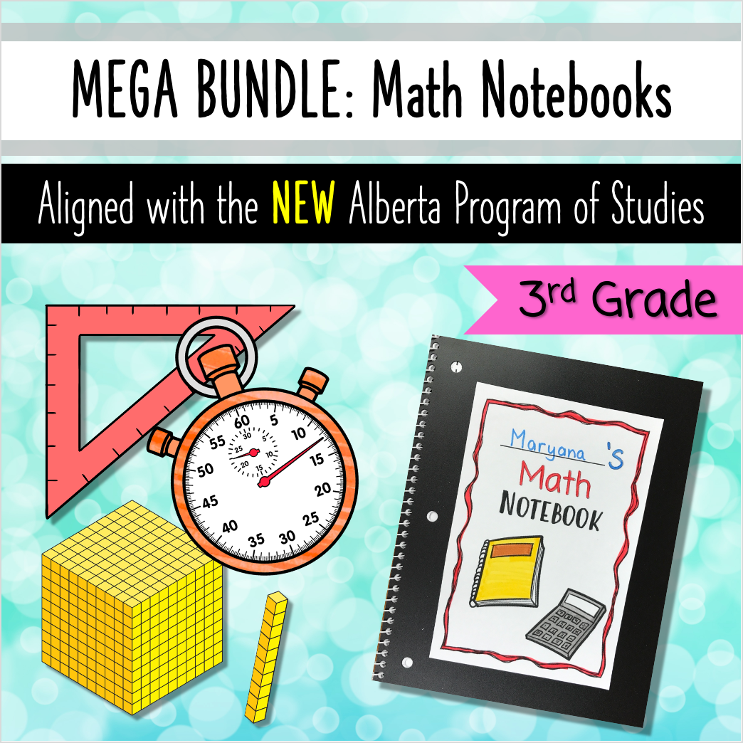 Alberta Math Chart Alberta Curriculum Bundles, Grades 2–6 – 3 Peaks Classroom