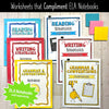 BUNDLE: Grade 4 ELA Companion Pages | Reading, Writing & Grammar Worksheets