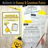 Grade 4 Grammar and Conventions Companion Pages | Alberta-Aligned ELA Worksheets