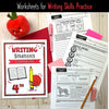 Grade 4 Writing Strategies Companion Pages | Alberta-Aligned Writing Worksheets