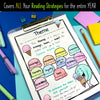 Grade 5 Reading Strategies Language Arts Notebook - Alberta curriculum aligned
