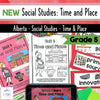 NEW Alberta Grade 5 Social Studies - Time and Place - Teaching Slides + Workbook