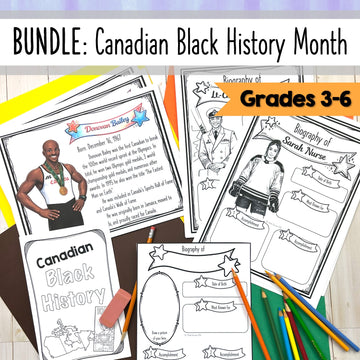 CANADIAN Black History Month Resource BUNDLE
