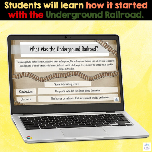 Canadian Black History Month - Digitally Interactive Unit for Grades 3 - 6