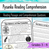 Pysanka Reading Comprehension Non-Fiction Text and Comprehension Questions