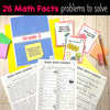 School Supply Scramble - Around the Room Math activity