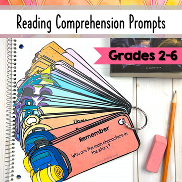 Reading Comprehension Prompts - Reader's Response - Activity