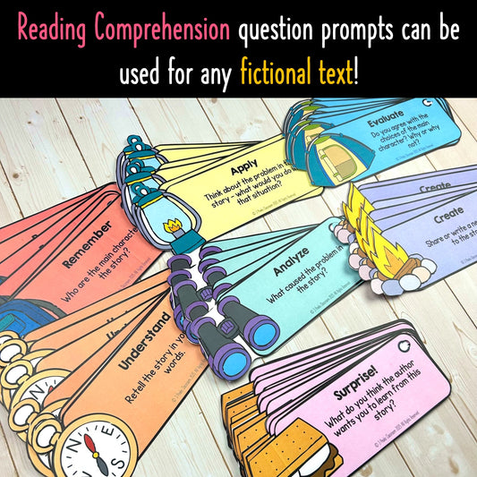 Reading Comprehension Prompts - Reader's Response - Activity