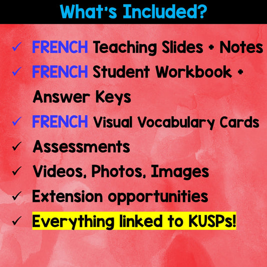 NEW Alberta Grade 2 Social Studies FRENCH - Time and Place / Temps et lieu
